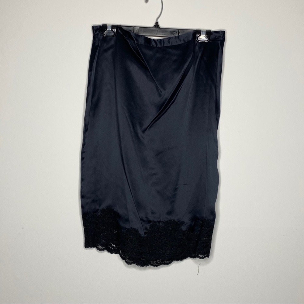 [Banana Republic] Black Lace Accent Skirt